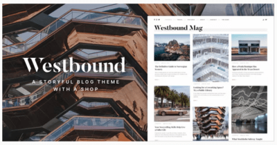 Westbound – Um tema de blog WordPress Storyful