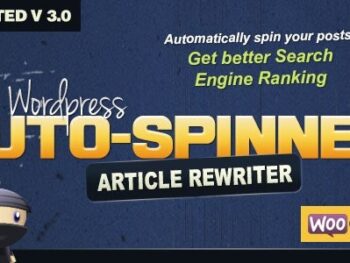 Wordpress Auto Spinner - Reescritor de Artigos