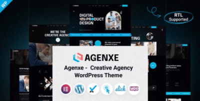 Agenxe – Agência Criativa WordPress Tema