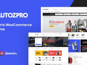 Autozpro - Auto Peças WooCommerce WordPress Tema