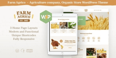 Farm Agrico – Tema WP Negócios Agrícolas