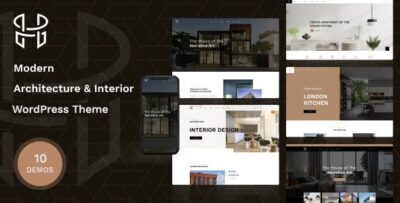 Hellix - Arquitetura Moderna & Design de Interiores WordPress Tema