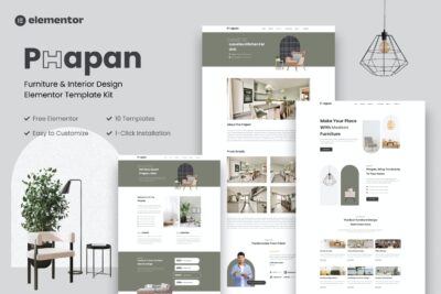 Phapan - Mobiliário & Design de Interiores Template Kit
