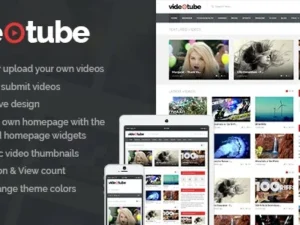 VideoTube - Tema WordPress Vídeo Responsivo