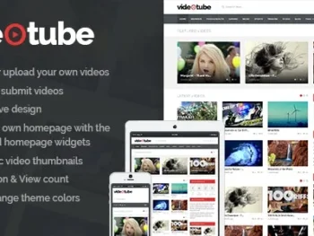 VideoTube - Tema WordPress Vídeo Responsivo