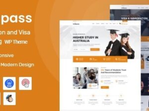 Visapass – Consultoria de Imigração WordPress Tema