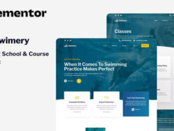 Swimery – Swimming School and Course Elementor Template Kit