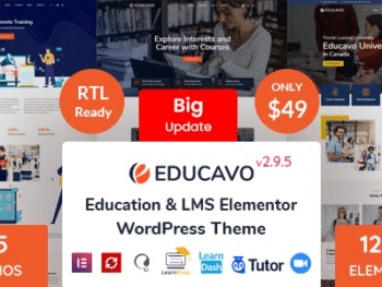 Educavo - Educação WordPress Tema