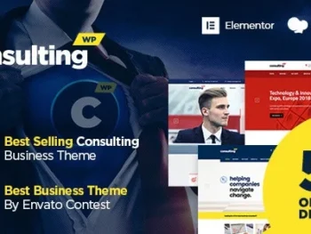 Consulting - Business, Finance WordPress Theme