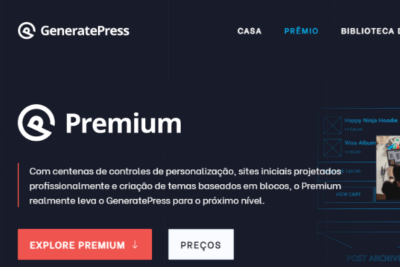 GeneratePress - Construa seu site WordPress perfeito - v3.5.1 + Premium Addon v2.5.0