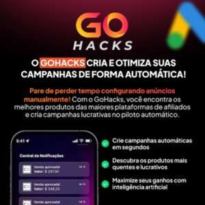Go Hacks: Crie Anúncios Automáticos no Google Ads nota 10 em Segundos