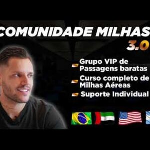 Comunidade Milhas 3.0: Como Lucrar com Cartões e Viajar