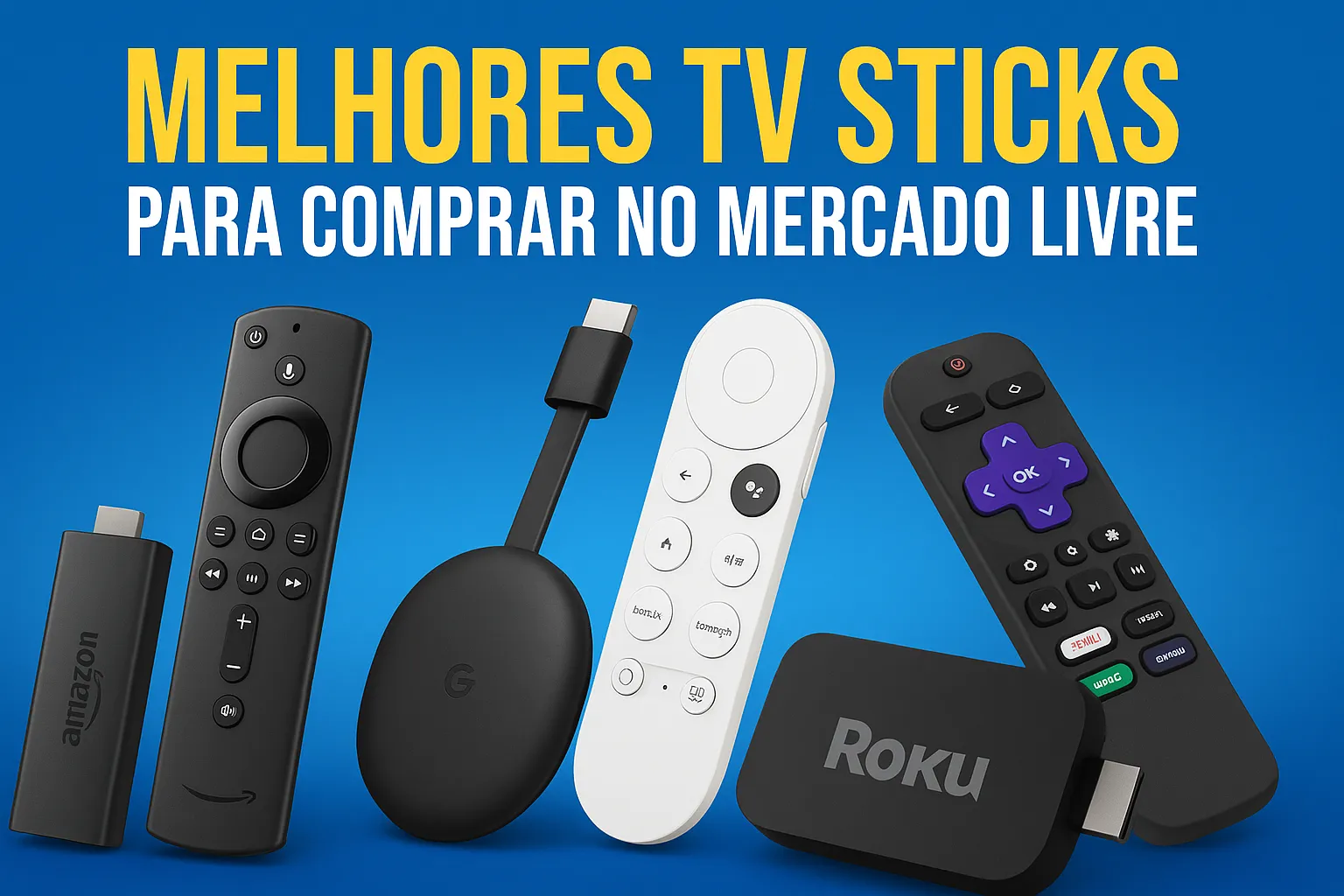 TV Sticks no Mercado Livre para Assistir em Alta Qualidade