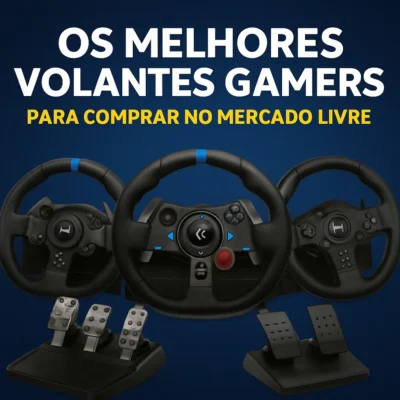 Como Escolher o Volante Gamer Ideal: Modelos e Recursos