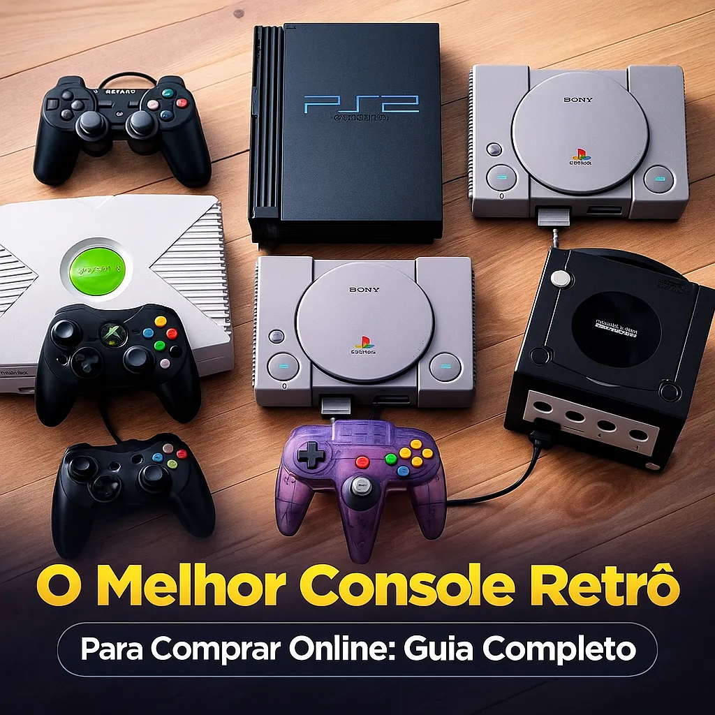 Console Retrô: Os Melhores Modelos Para Comprar Online