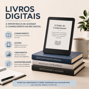 Livros Digitais: A Importância de Acessar o Conhecimento na Era Digital